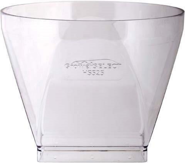 Grower SELECT® Straight Clear Plastic Bin Boot
