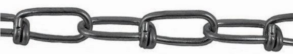 Picture of #2 Galvanized Loop Chain