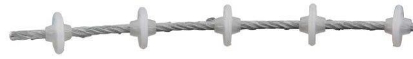 Picture of Cablevey® Galvanized Cable w/ Plastic Buttons (500')