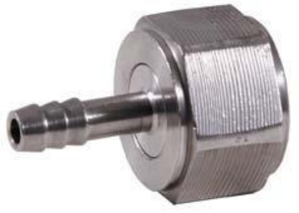 Picture of 1/2" FPT Swivel x 1/4" Barb - SS