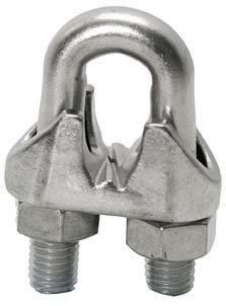 Picture of 3/16" SS Cable Clamp