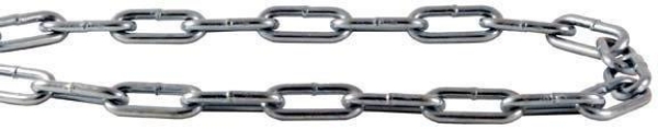 2/0 Straight Link Chain