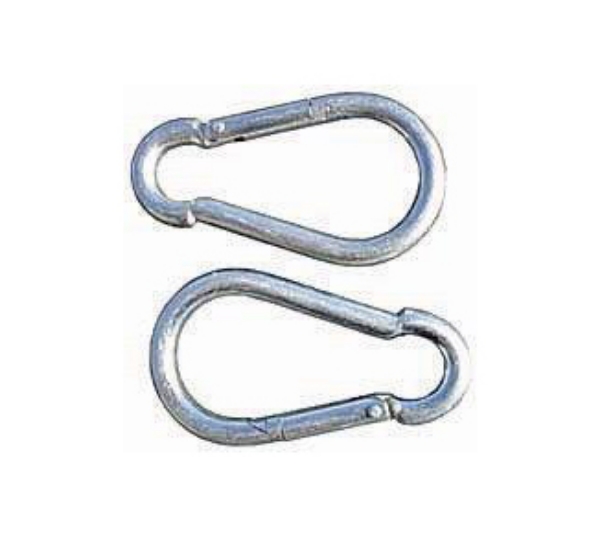 Spring Snap Hooks 304 Stainless Steel Metal Clip Heavy Duty Rope Connector Small  Snap Clamp Key Chain Link Buckle for Hammock Swing Set on OnBuy