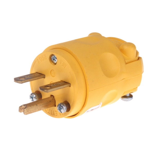 Picture of PLUG MALE CORD CONNECTOR 15 A 220V
