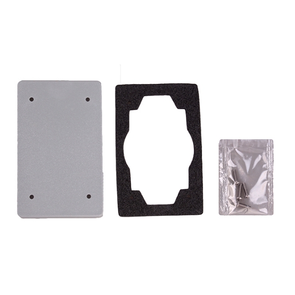 Picture of Receptacle Cover Blank Gray Waterproof