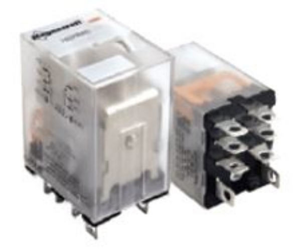 Picture of Plug-In Relay DPDT 3 Wire 120/240VAC
