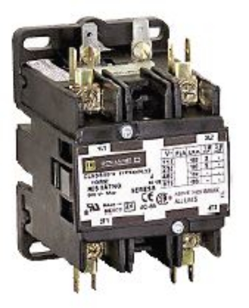 Picture of Contactor 2 Pole 50 Amp 24V Coil