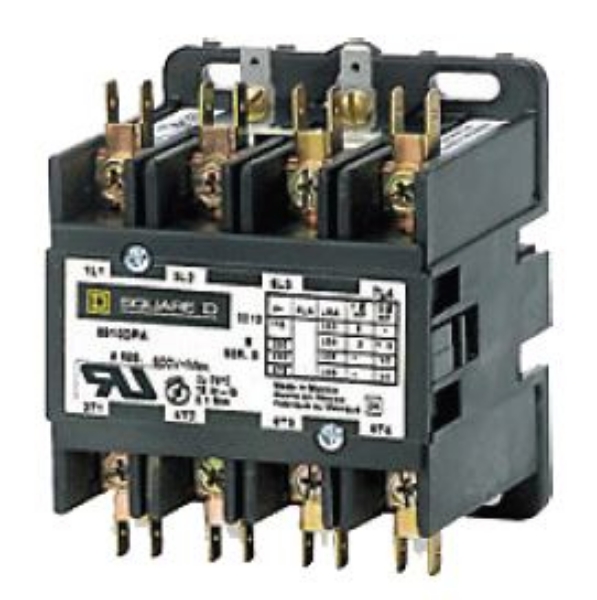 Picture of Contactor 4 Pole 25 Amp 120 V