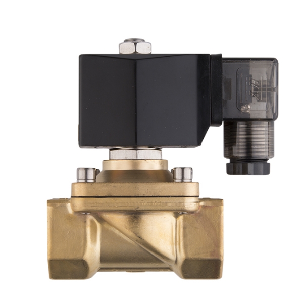 Picture of 3/4" FNPT Brass Solenoid Valve 24VAC NC
