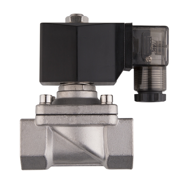 Picture of 3/4" FNPT Stainless Solenoid Valve 110V NC