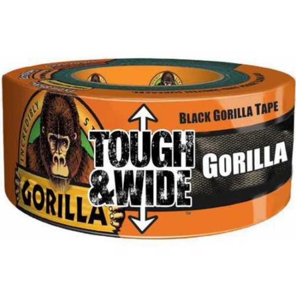 Picture of Gorilla Tape Tough & Wide 3" x 25 Yard Roll - Black