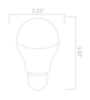 Picture of 7W LED A19 5000K Dimmable Greenlite™ Bulb