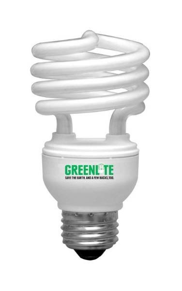 Greenlite™ 23W CFL Bulbs Enclosed Fixture Approved