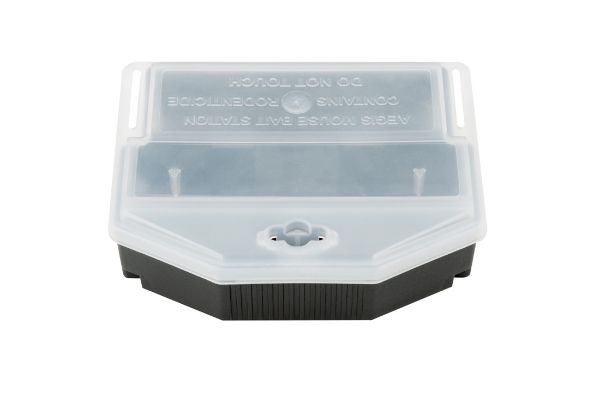 Aegis® Mouse Bait Station (Clear Lid) - Closed