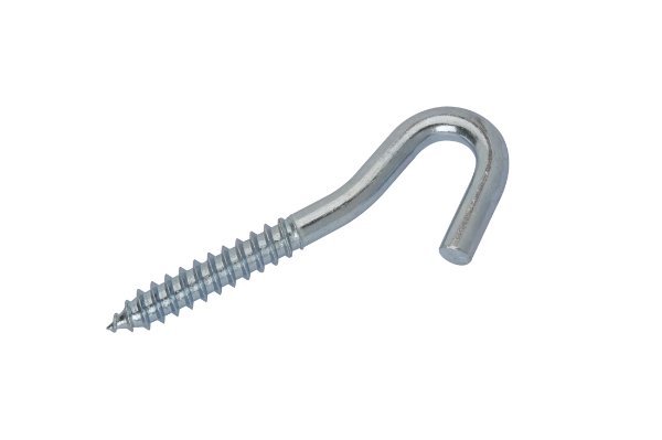 Picture of Screw Hook 3/8 X 4" Zinc Plated