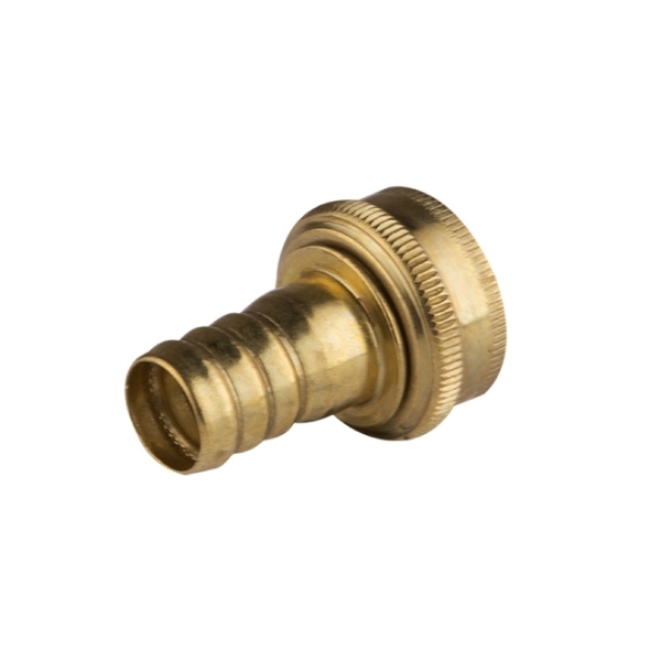 3/4 Barb x 3/4 FGHT Brass Hose Fitting
