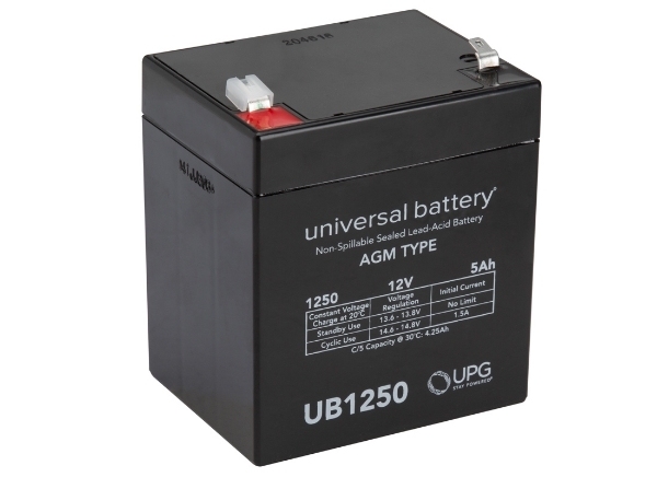 Rechargeable Alarm Battery (12V | 5Ah | AGM)