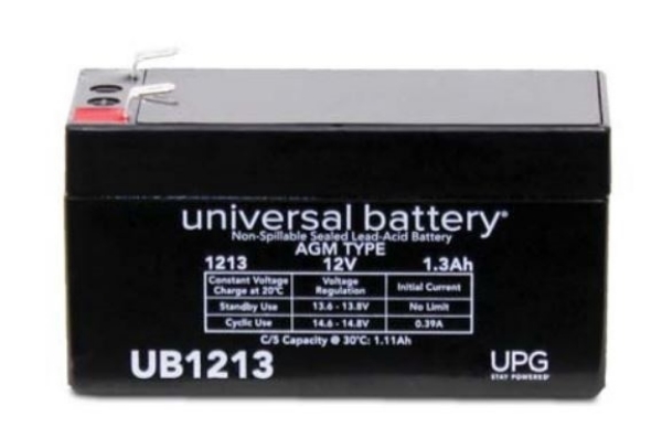 Rechargeable Alarm Battery (12V | 1.3AH | AGM)