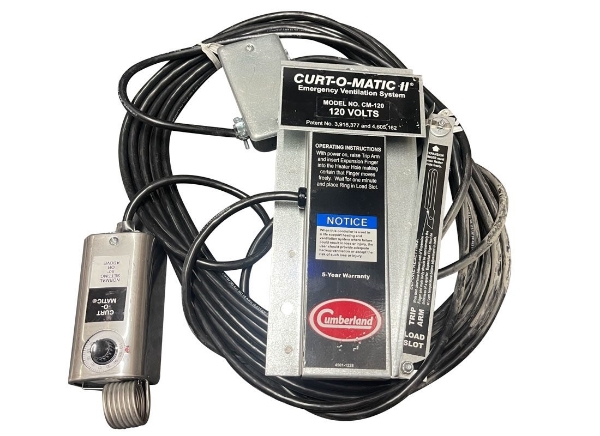 Picture of Curt O Matic Curtain Drop 120 Volt w/Thermostat