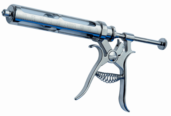 Roux 50 ML Metal Syringe
