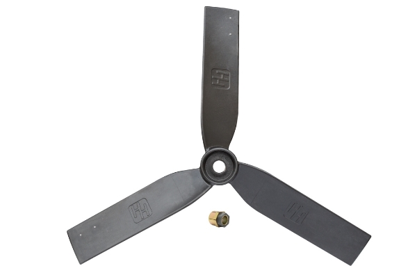 Picture of Hired Hand® 48" Stainless Steel 3 Blade Fan Prop