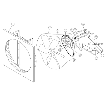 American Coolair® Fans & Parts | Hog Slat