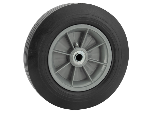 Picture of Highcroft 10-1/8" x 2-1/2" Semi Pneumatic Flat Free Fixed Wheel