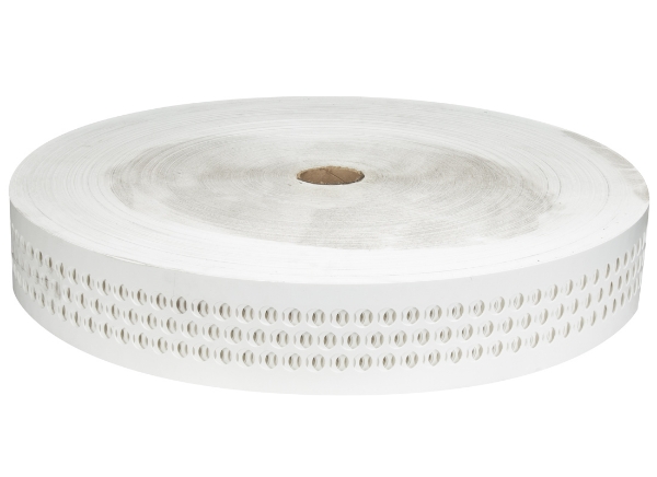 Picture of Belt Egg Perf Poly 5" x 1020'  Round Hole 1.5 mm Thick