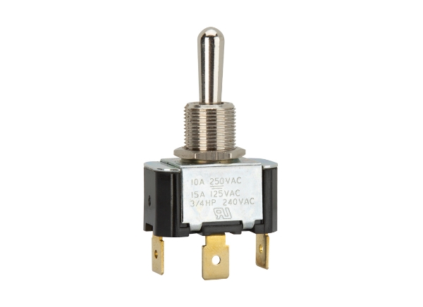 Picture of Toggle Switch SPDT 10 Amp 250V 3/4 HP