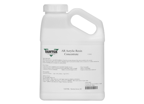 Picture of Vantek® V-Krete AR Acrylic Resin - 1 gallon Jug