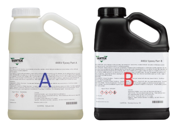 Picture of Vantek® Epoxy Clear 440LV 1.5 gallon Unit Premeasured