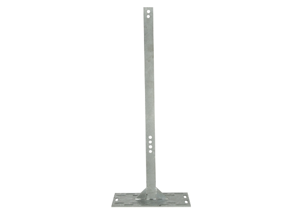 Picture of Flatbar Post 40" Punched 8X16 Plate NO Clips Center Galv