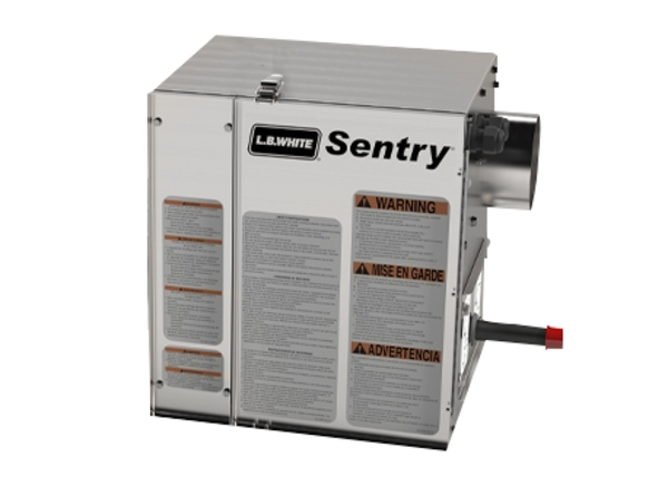 Picture of Heater Sentry 80,000 BTU LP 40' Single Stage Burner Box SS