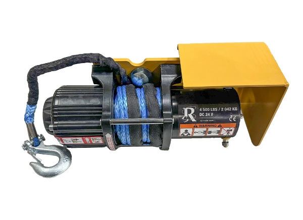 Picture of Winch Assembly with Nylon Cable for Hercules' Arm