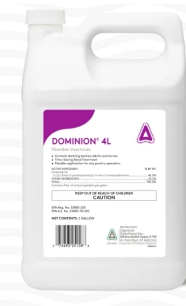 Picture of Dominion® 4L Flowable Insecticide