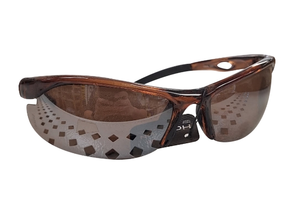 Picture of Glasses Brown-Brown Mirror Lens Protective/Anti Fog/UV