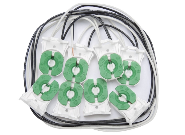 Picture of LED T5 Fluorescent-T8 Retrofit Kit 4 Tube 8' Fixture