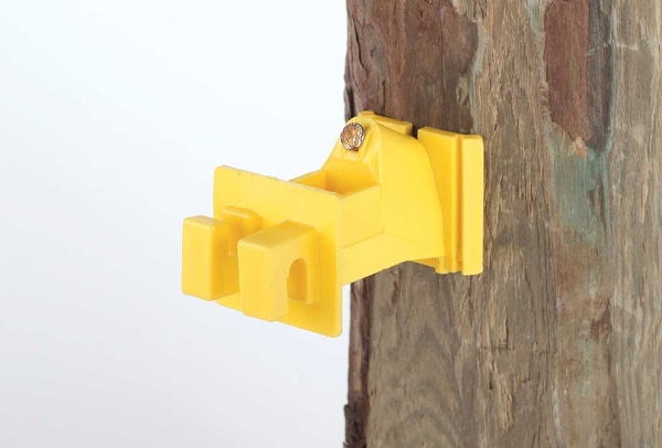 Picture of Insulator Snug WoodPostExtends Wire2-1/8"Yellow25Each