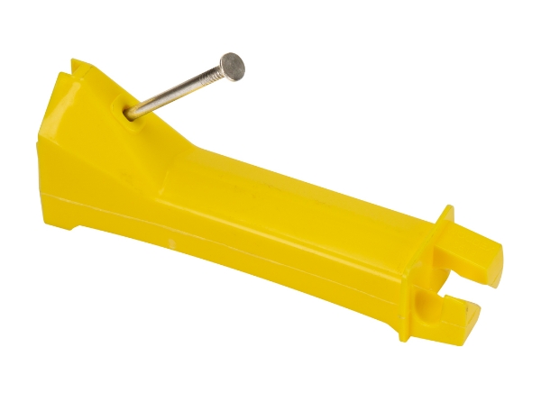 Picture of Insulator 5" Wood Post Extends Wire 15/Pack Yellow