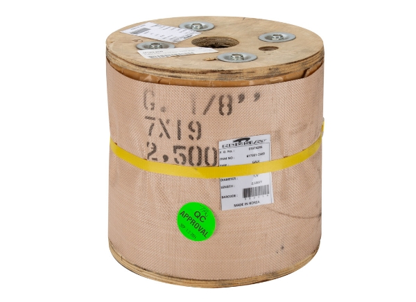 Picture of Cable Galv 7x 19 1/8" 2500' Roll