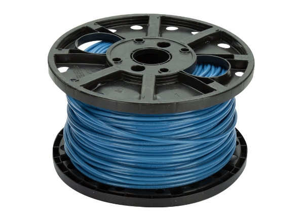 Picture of Wire 8 Thhn Stranded Blue 500' Roll