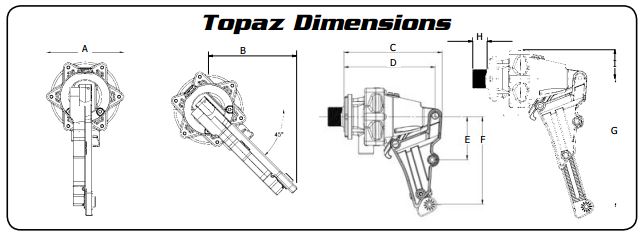 Multi-mount trough float valve dimensions and installation diagram