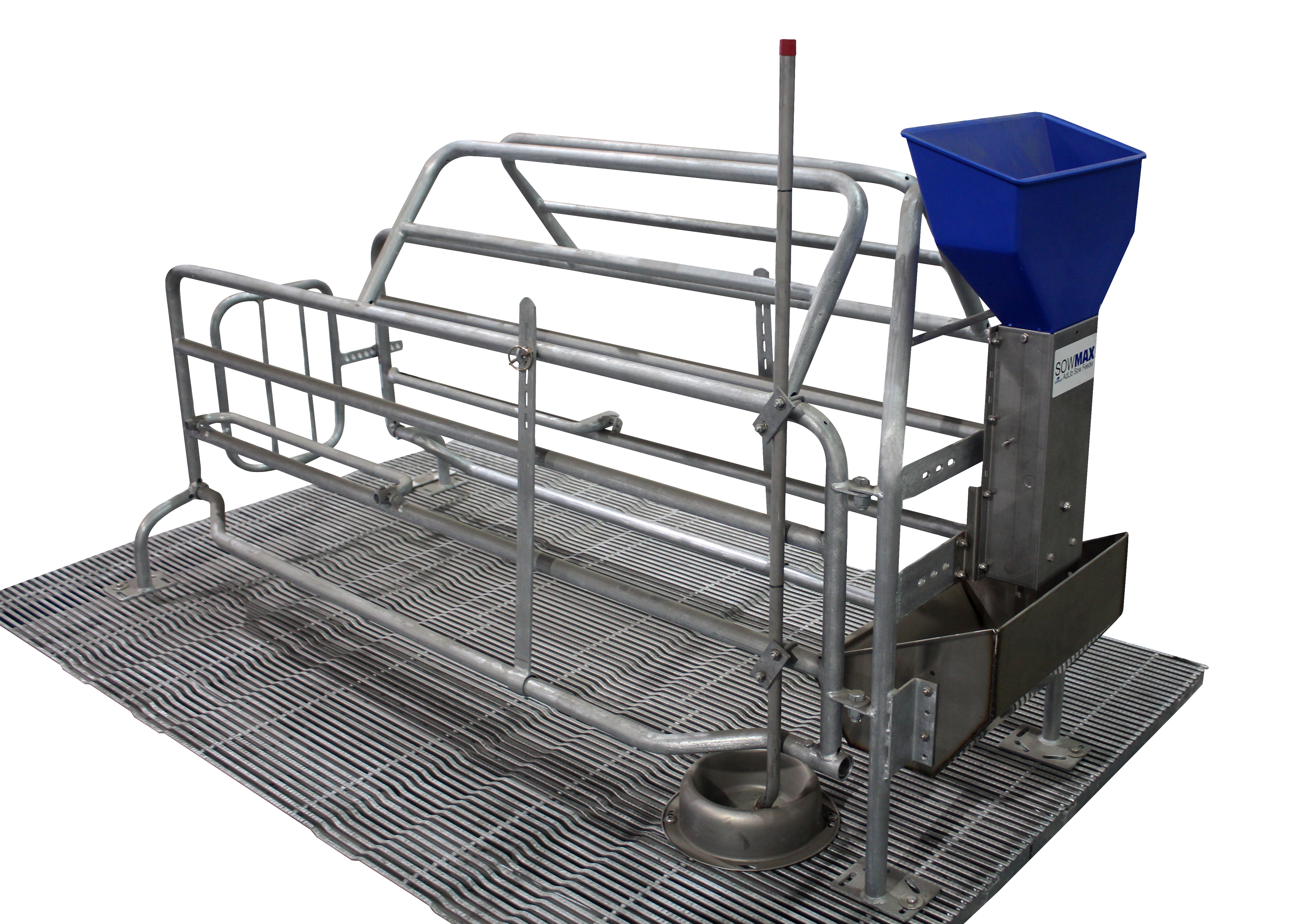 Hog Slat International farrowing crates are designed to comply with applicable animal welfare standards and built to meet the production needs of pork producers outside the United States.