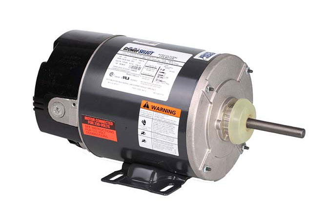 GrowerSELECT® variable speed fan motors are designed and manufactured to effectively meet the changing air flow needs on swine and poultry farms.
